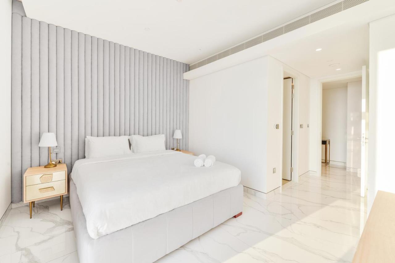 Luxe 3 Bedroom Oceanfront Apartment In The Heart Of Bluewaters Island Dubaj Exteriér fotografie