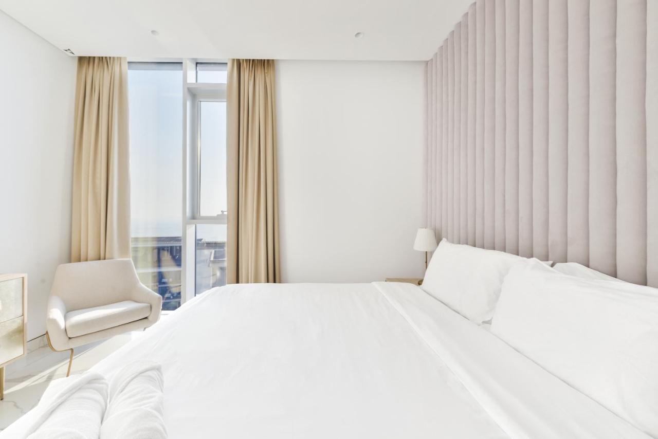 Luxe 3 Bedroom Oceanfront Apartment In The Heart Of Bluewaters Island Dubaj Exteriér fotografie