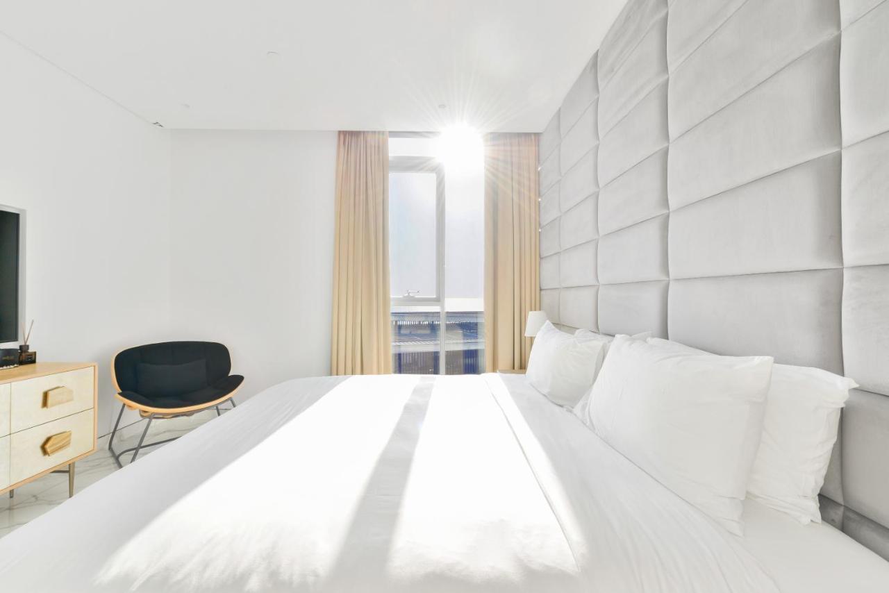 Luxe 3 Bedroom Oceanfront Apartment In The Heart Of Bluewaters Island Dubaj Exteriér fotografie