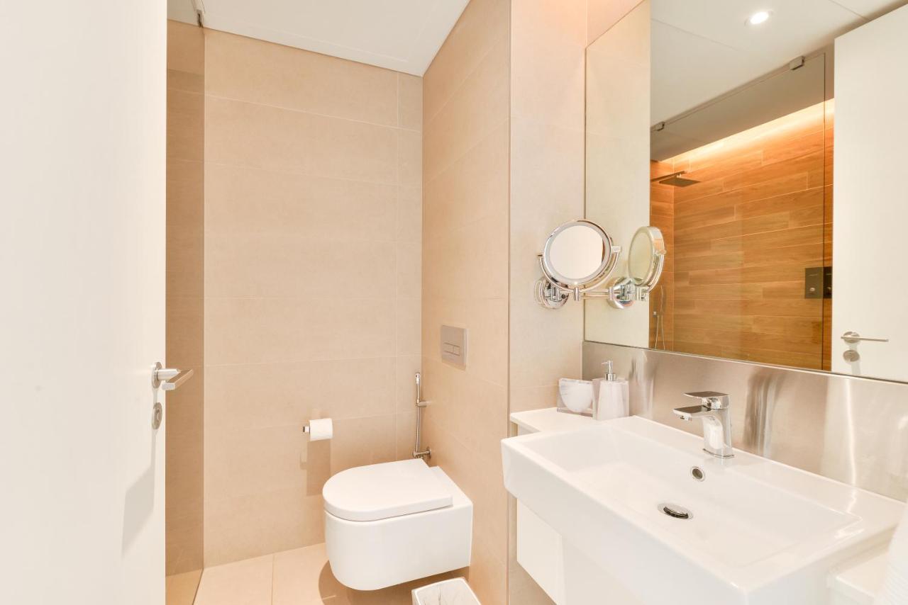 Luxe 3 Bedroom Oceanfront Apartment In The Heart Of Bluewaters Island Dubaj Exteriér fotografie